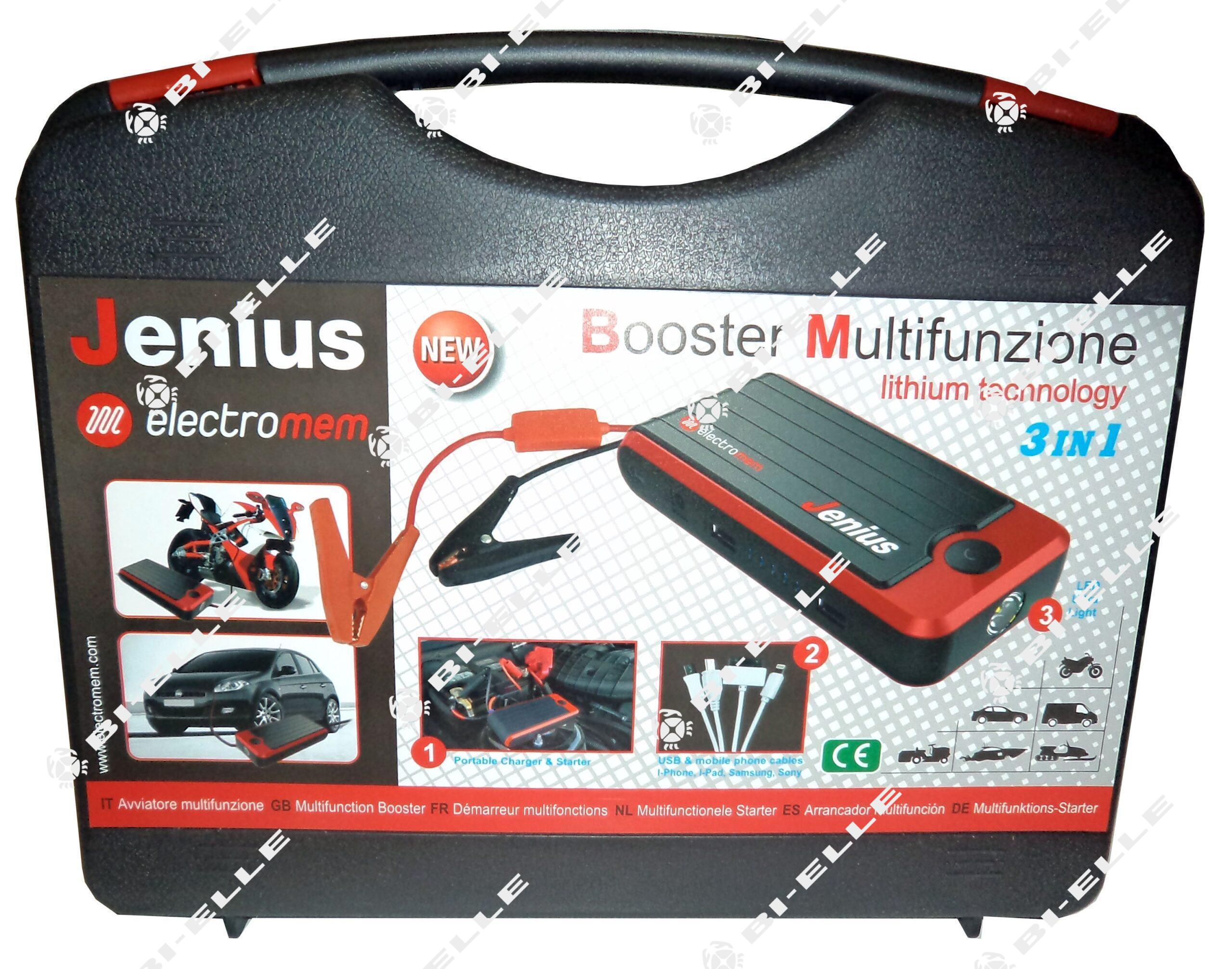 fasatura motore veicoli industriale batteria multifunzione Jenius