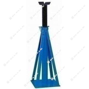 macchinario manuale sollevatore colonne azzurro