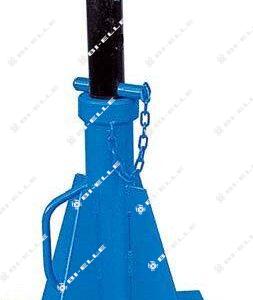 macchinario manuale sollevatore colonne azzurro