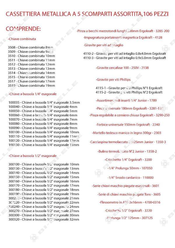 poster cassetta attrezzature professionale per officine smarrita
