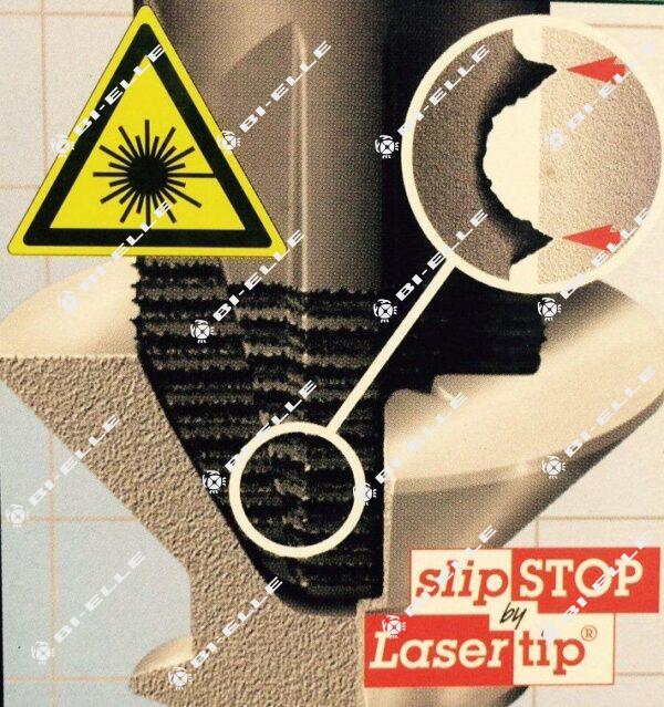 slip stop by laser tip